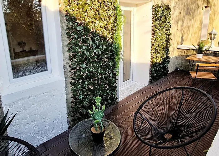 N1-terrasse - Barbacane - Pieds Cite - Clime Mobile Apartamento *